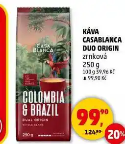 Penny Market KÁVA CASABLANCA DUO ORIGIN zrnková, 250 g nabídka