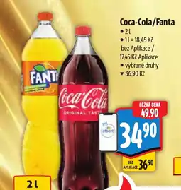 Albert Coca-Cola/Fanta nabídka