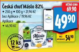 Albert Česká chuť Máslo 82% nabídka