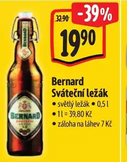 Albert Bernard Sváteční ležák nabídka