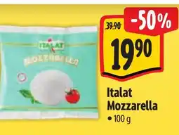 Albert Italat Mozzarella nabídka