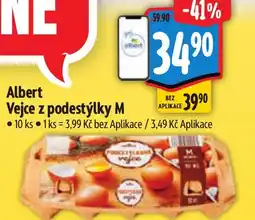 Albert Albert Vejce z podestýlky M nabídka