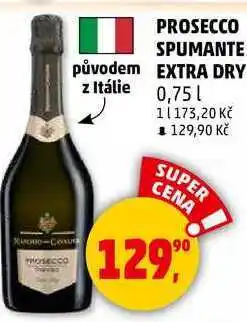 Penny Market PROSECCO SPUMANTE původem EXTRA DRY z Itálie, 0,75 l nabídka