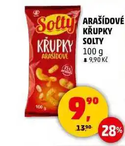 Penny Market ARAŠÍDOVÉ KŘUPKY SOLTY, 100 g nabídka