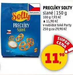 Penny Market PRECLÍKY SOLTY slané, 150 g nabídka