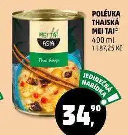 Penny Market POLÉVKA THAJSKÁ MEI TAI, 400 ml nabídka