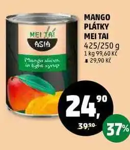 Penny Market MANGO PLÁTKY MEI TAI, 425/250 g nabídka