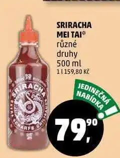 Penny Market SRIR SRIRACHA MEI TAI různé druhy, 500 ml nabídka