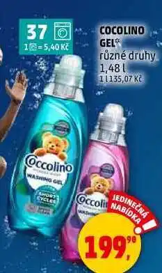 Penny Market COCOLINO GEL různé druhy, 1,48 l nabídka