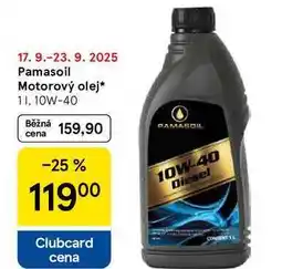Tesco Pamasoil Motorový olej, 1 l, 10W-40 nabídka