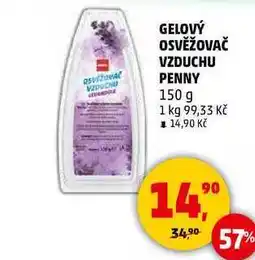 Penny Market GELOVÝ OSVĚŽOVAČ VZDUCHU PENNY, 150 g nabídka