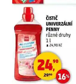 Penny Market ČISTIČ UNIVERZÁLNÍ PENNY různé druhy, 1 l nabídka