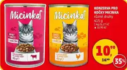Penny Market KONZERVA PRO KOČKY MICINKA různé druhy, 415 g nabídka