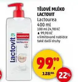 Penny Market TĚLOVÉ MLÉKO LACTOVIT Lactourea, 400 ml nabídka