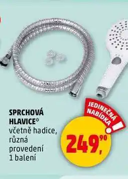 Penny Market SPRCHOVÁ HLAVICE včetně hadice, různá provedení, 1 balení nabídka