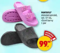Penny Market PANTOFLE dámské/pánské, vel. 37-46, různé barvy, 1 pár nabídka