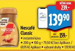Albert Nescafé Classic nabídka