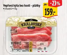 Albert Vepřová kýta bez kosti - plátky nabídka
