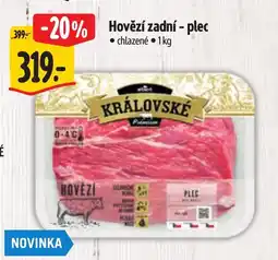 Albert Hovězí zadní - plec nabídka
