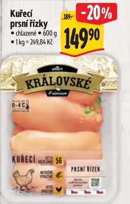 Albert Kuřecí prsní řízky nabídka