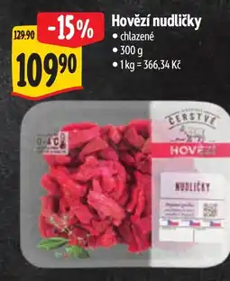 Albert Hovězí nudličky nabídka
