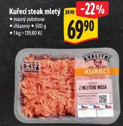 Albert Kuřecí steak mletý nabídka
