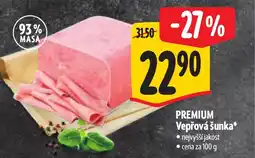 Albert PREMIUM Vepřová šunka nabídka
