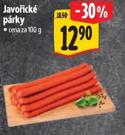 Albert Javořické párky nabídka