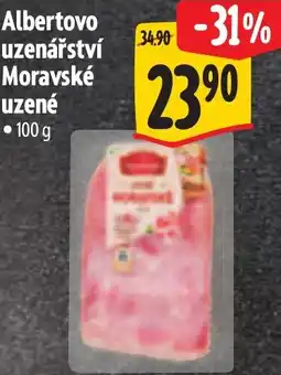 Albert Albertovo uzenářství Moravské uzené nabídka
