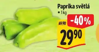 Albert Paprika světlá nabídka