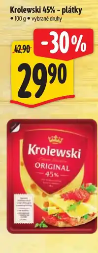 Albert Krolewski 45% - plátky nabídka