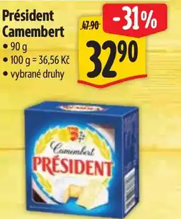 Albert Président Camembert nabídka