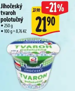 Albert Madeta Jihočeský tvaroh polotučný nabídka