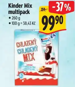 Albert Kinder Mix multipack nabídka