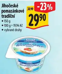 Albert Madeta Jihočeské pomazánkové tradiční nabídka