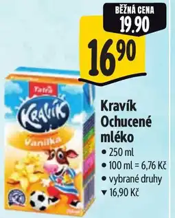 Albert Kravík Ochucené mléko nabídka