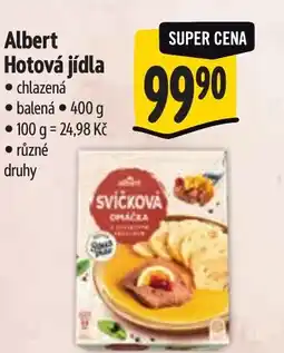 Albert Albert Hotová jídla nabídka