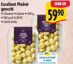 Albert Excellent Plněné gnocchi nabídka
