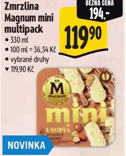 Albert Zmrzlina Magnum mini multipack nabídka