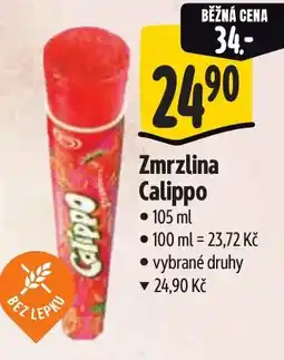 Albert Zmrzlina Calippo nabídka