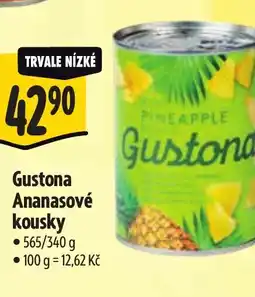 Albert Gustona Ananasové kousky nabídka