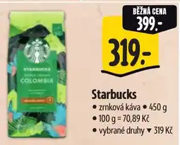 Albert Starbucks nabídka