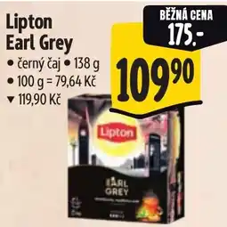 Albert Lipton Earl Grey nabídka