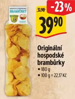 Albert Originální hospodské brambůrky nabídka