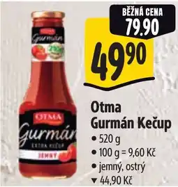 Albert Otma Gurmán Kečup nabídka