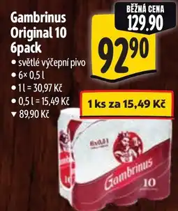 Albert Gambrinus Original 10 nabídka
