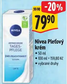 Albert Nivea Pleťový krém nabídka