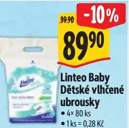 Albert Linteo Baby Dětské vlhčené ubrousky nabídka