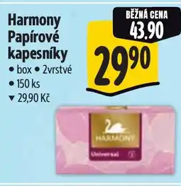 Albert Harmony Papírové kapesníky nabídka