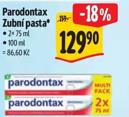 Albert Parodontax Zubní pasta nabídka